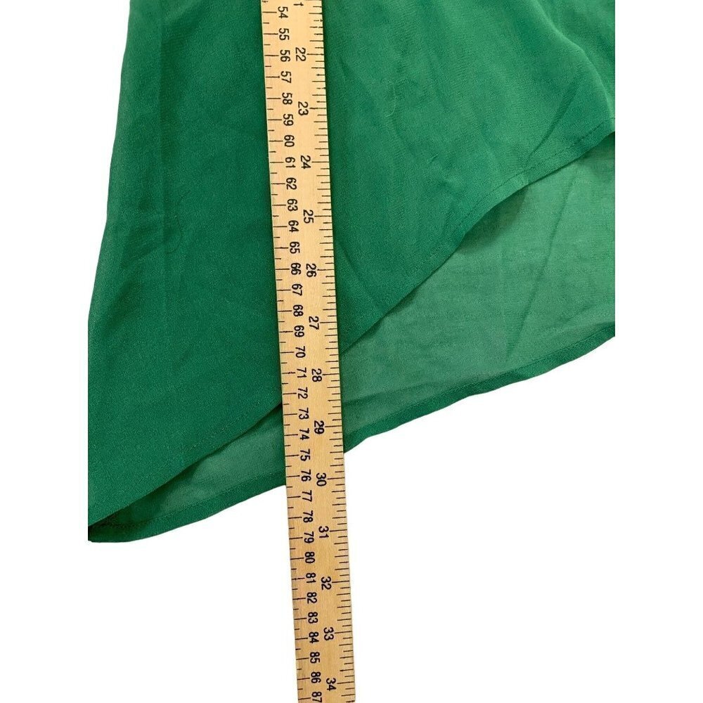 Potter's Pot Women's Shear Green Blouse - Picture 6 of 7